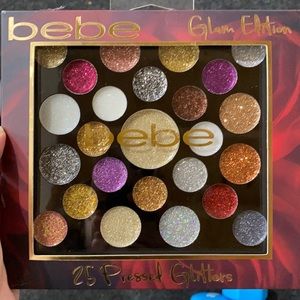 Bebe pressed glitter